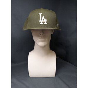New Era 59-Fifty Men's Fitted Los Angeles Dodgers  Hat Green Size 7 3/8 NEW!